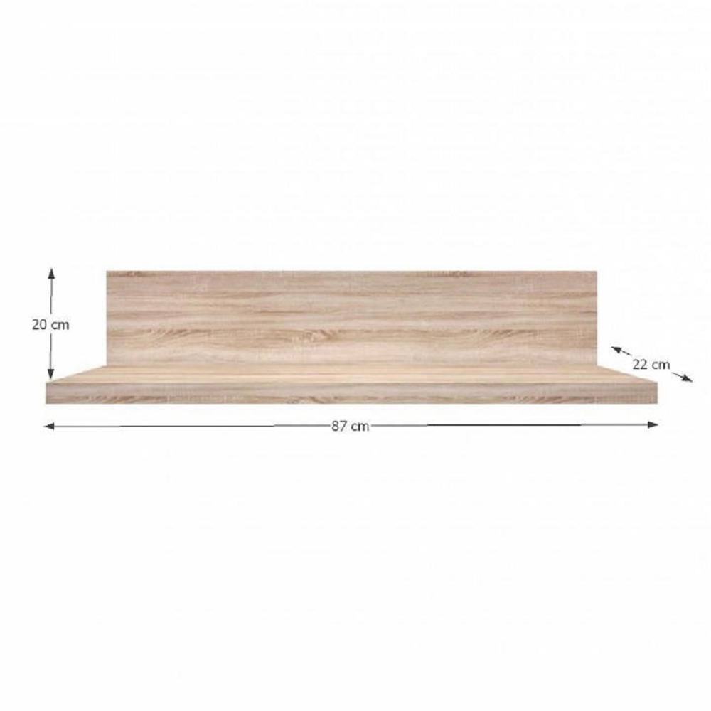 NORTY IV barna mdf polc