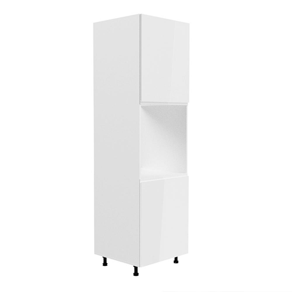AURORA fehér mdf magasszekrény jobbos 60cm