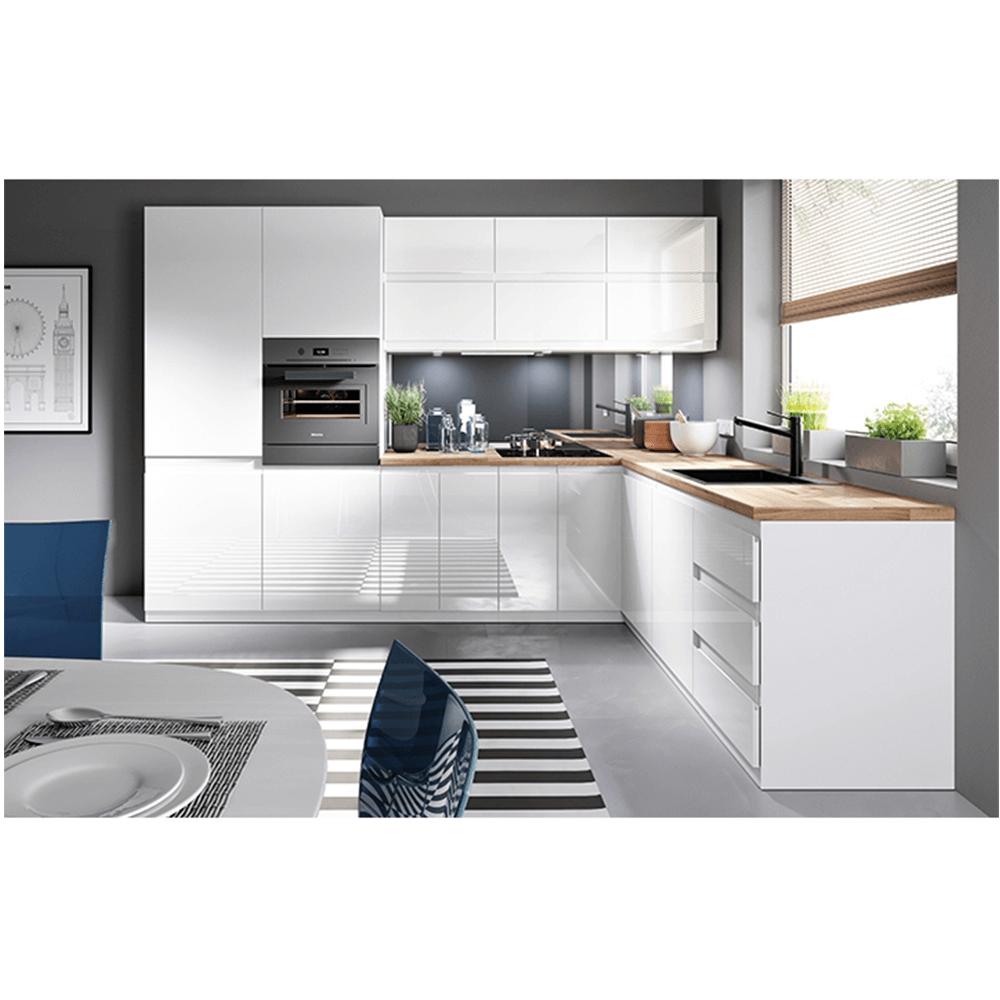 AURORA fehér mdf magasszekrény jobbos 40cm