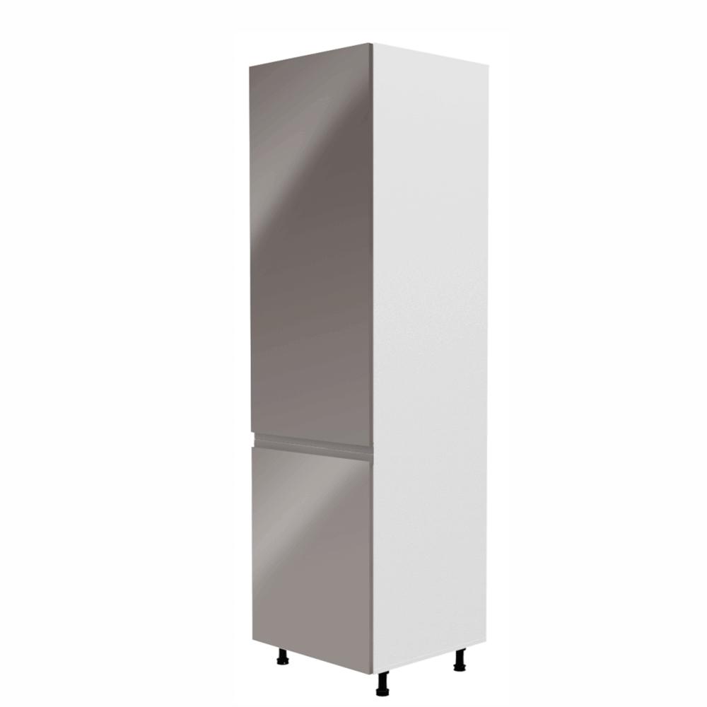 AURORA szürke mdf magasszekrény balos 60cm