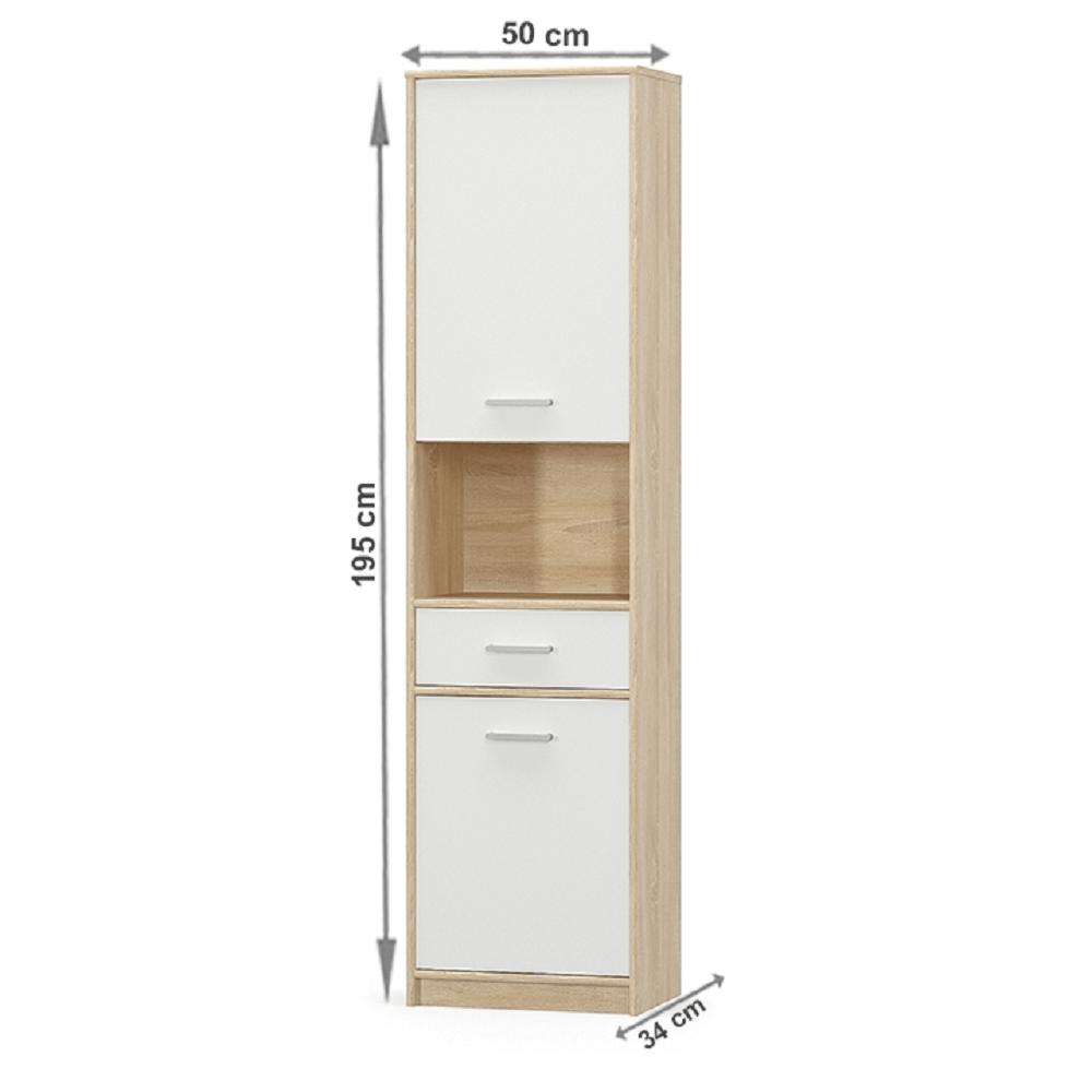TEYO fehér mdf polcok