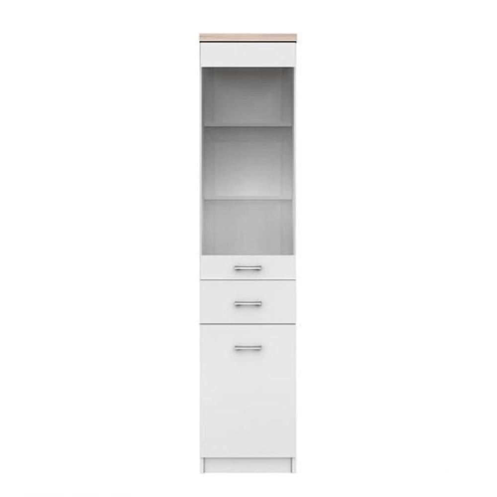 TOPTY II fehér mdf vitrin