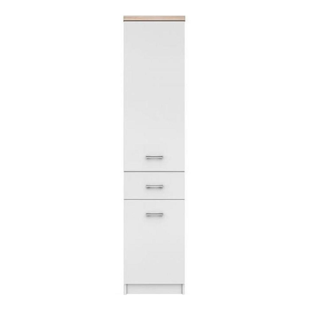 TOPTY II fehér mdf szekrény
