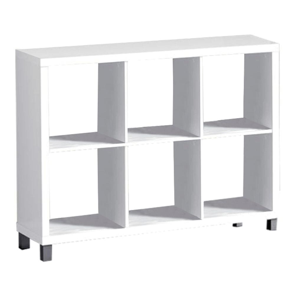 TOFI 4 fehér mdf könyvespolc