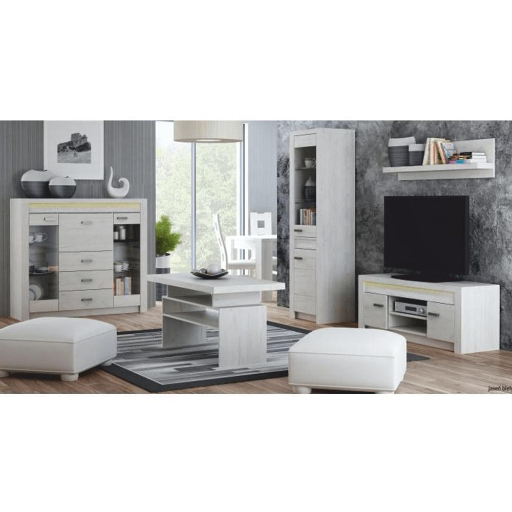 INFINITY szürke mdf polc