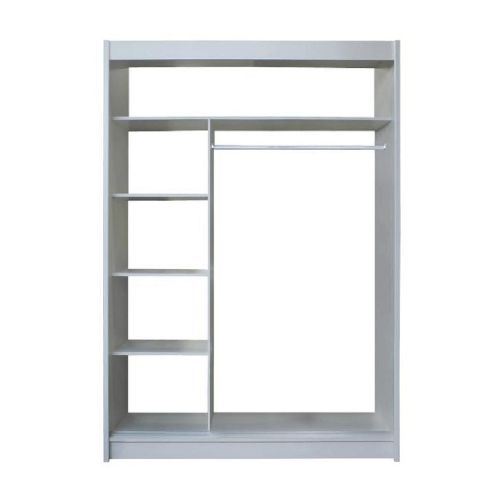 MERINA fehér mdf tolóajtós szekrény 150cm