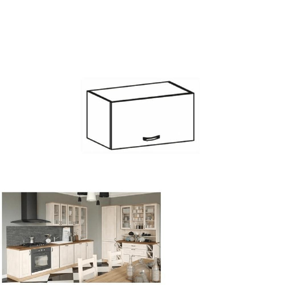 ROYAL C fehér mdf felső konyhaszekrény 60cm