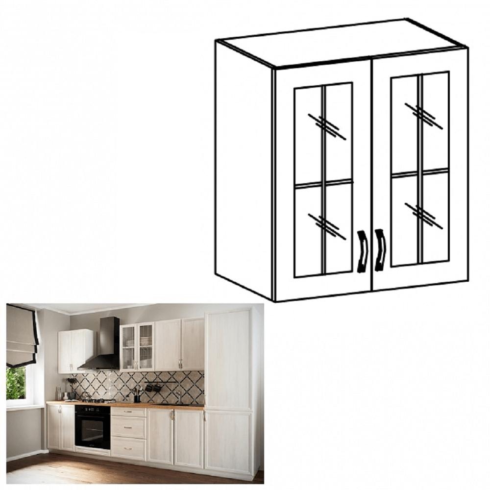 SICILIA B fehér mdf felső konyhaszekrény 60cm