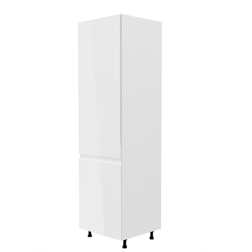 AURORA fehér mdf hűtőgép szekrény balos 60cm