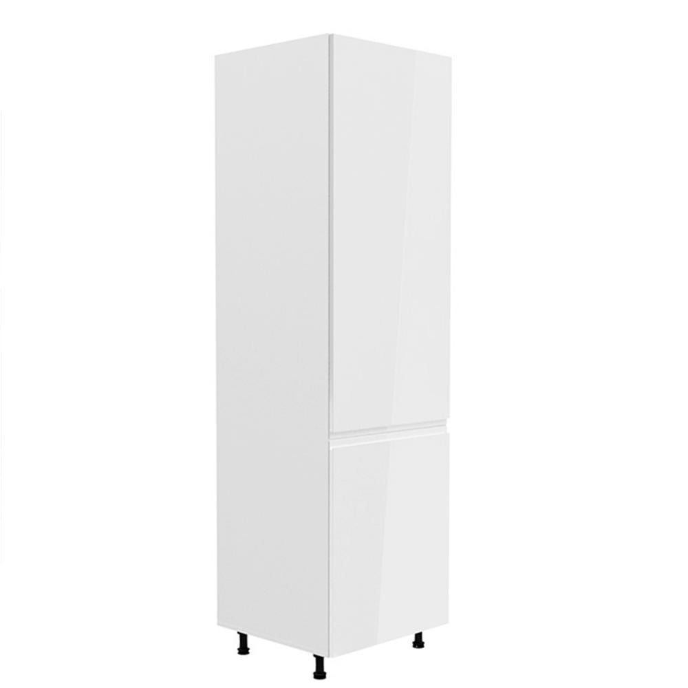 AURORA fehér mdf hűtőgép szekrény jobbos 60cm