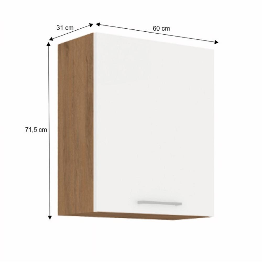 VEGA D fehér mdf felső konyhaszekrény 60cm