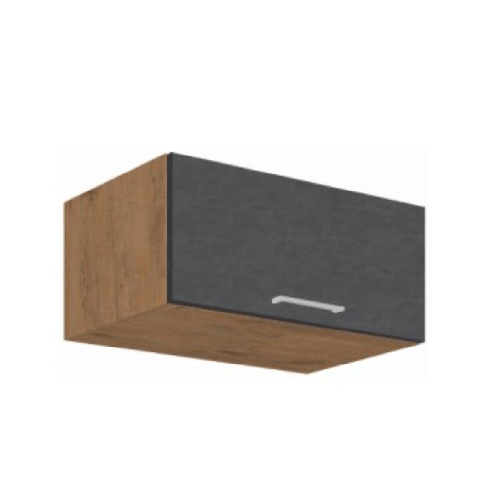 VEGA B szürke mdf felső konyhaszekrény 80cm