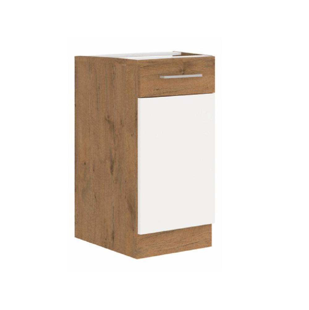 VEGA fehér mdf alsó konyhaszekrény 40cm