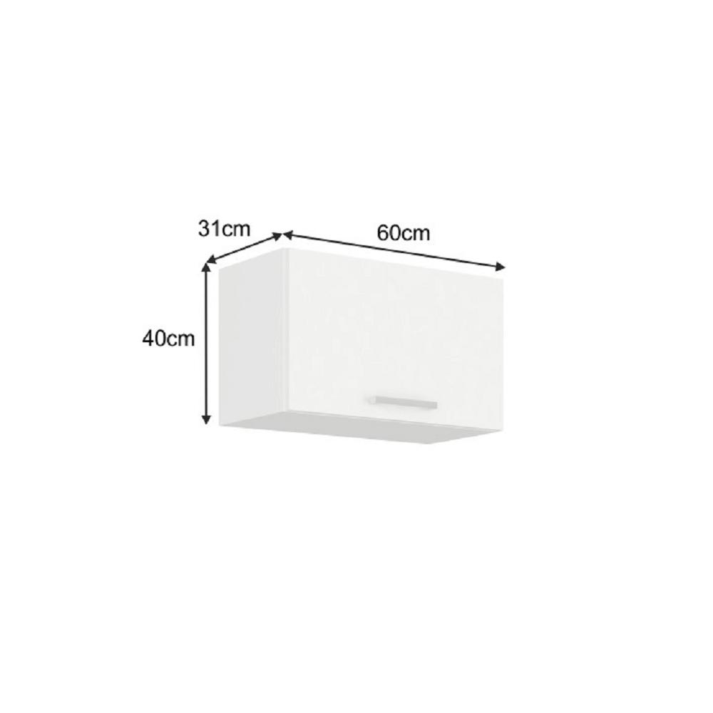 SPLIT B fehér mdf felső konyhaszekrény 60cm