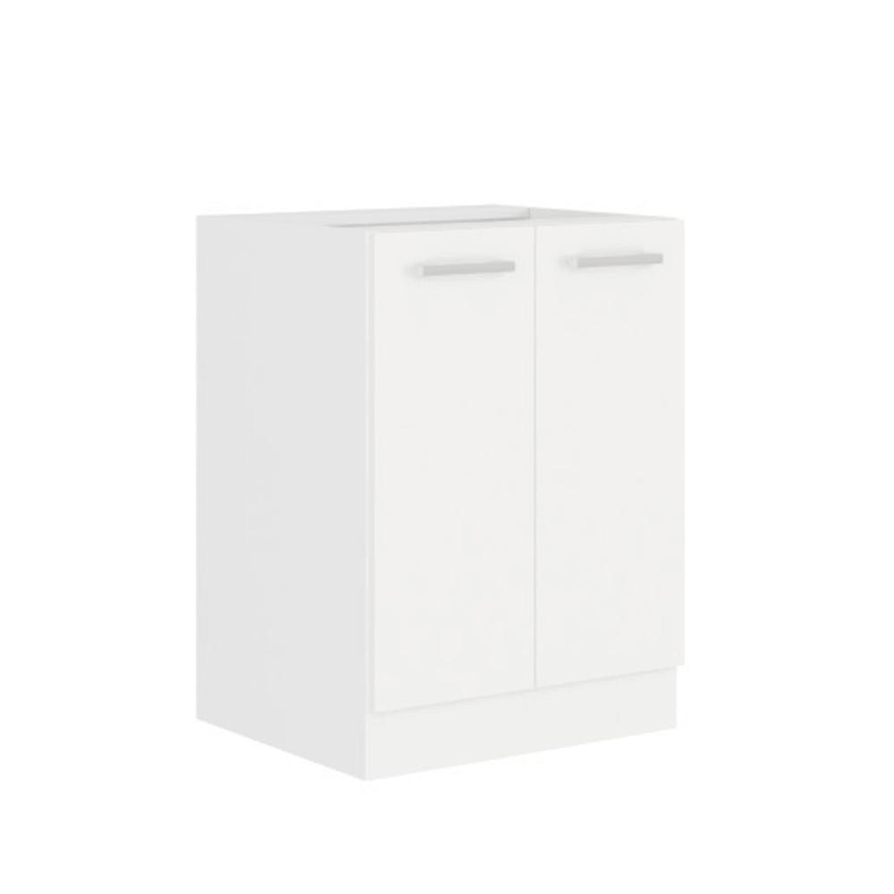SPLIT fehér mdf alsó konyhaszekrény 60cm