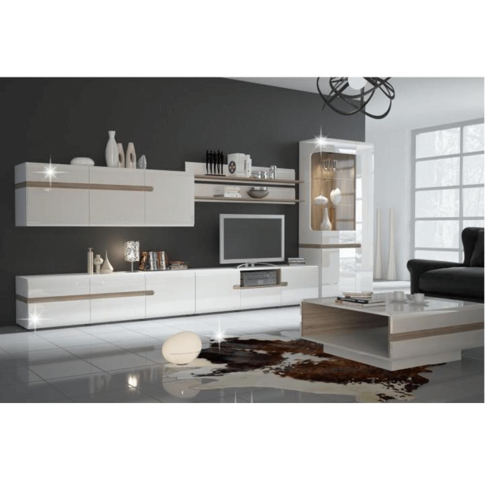 LYNATET fehér mdf vitrin