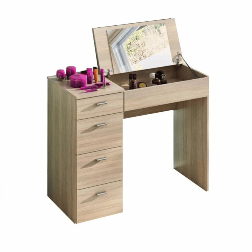 BELINA barna mdf sminkasztal