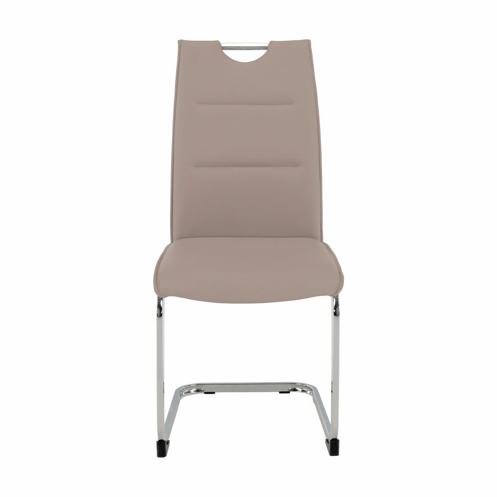 TOSENA világosbarna ökobőr étkezőszék