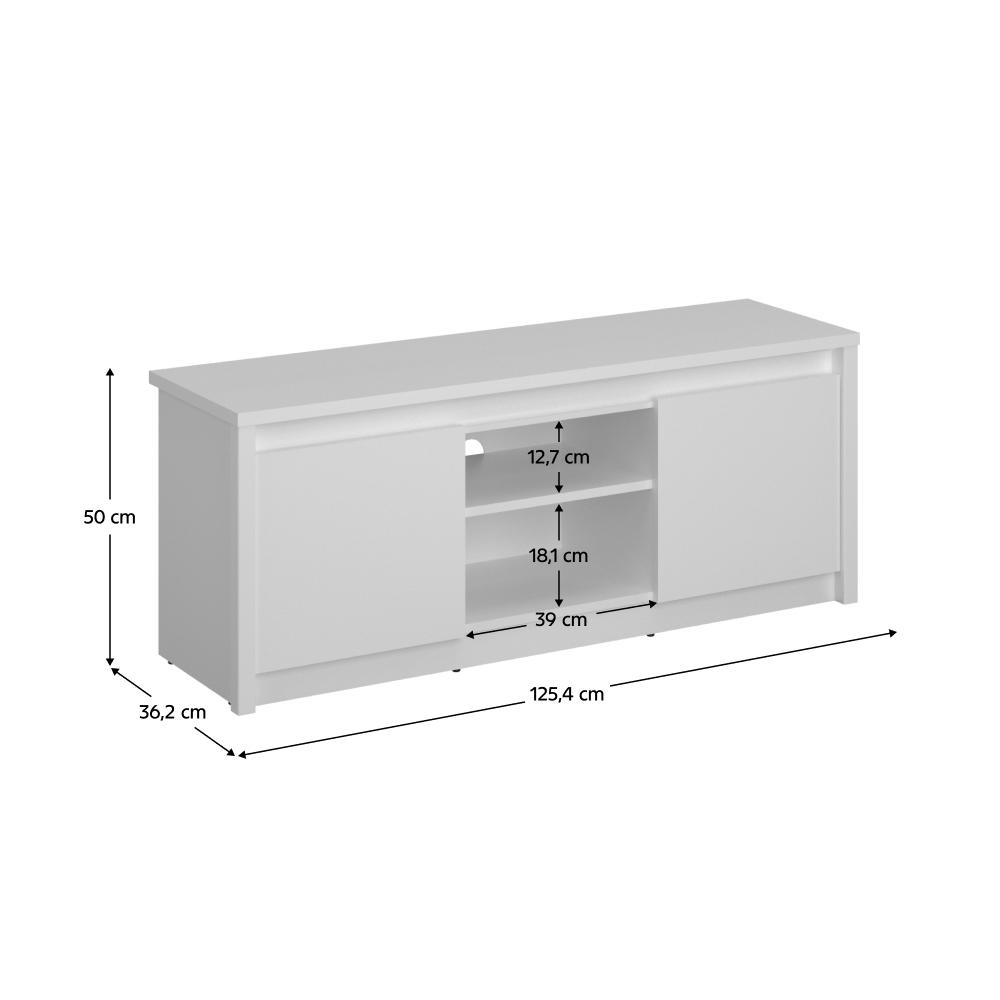 ERODIN fehér Tv szekrény