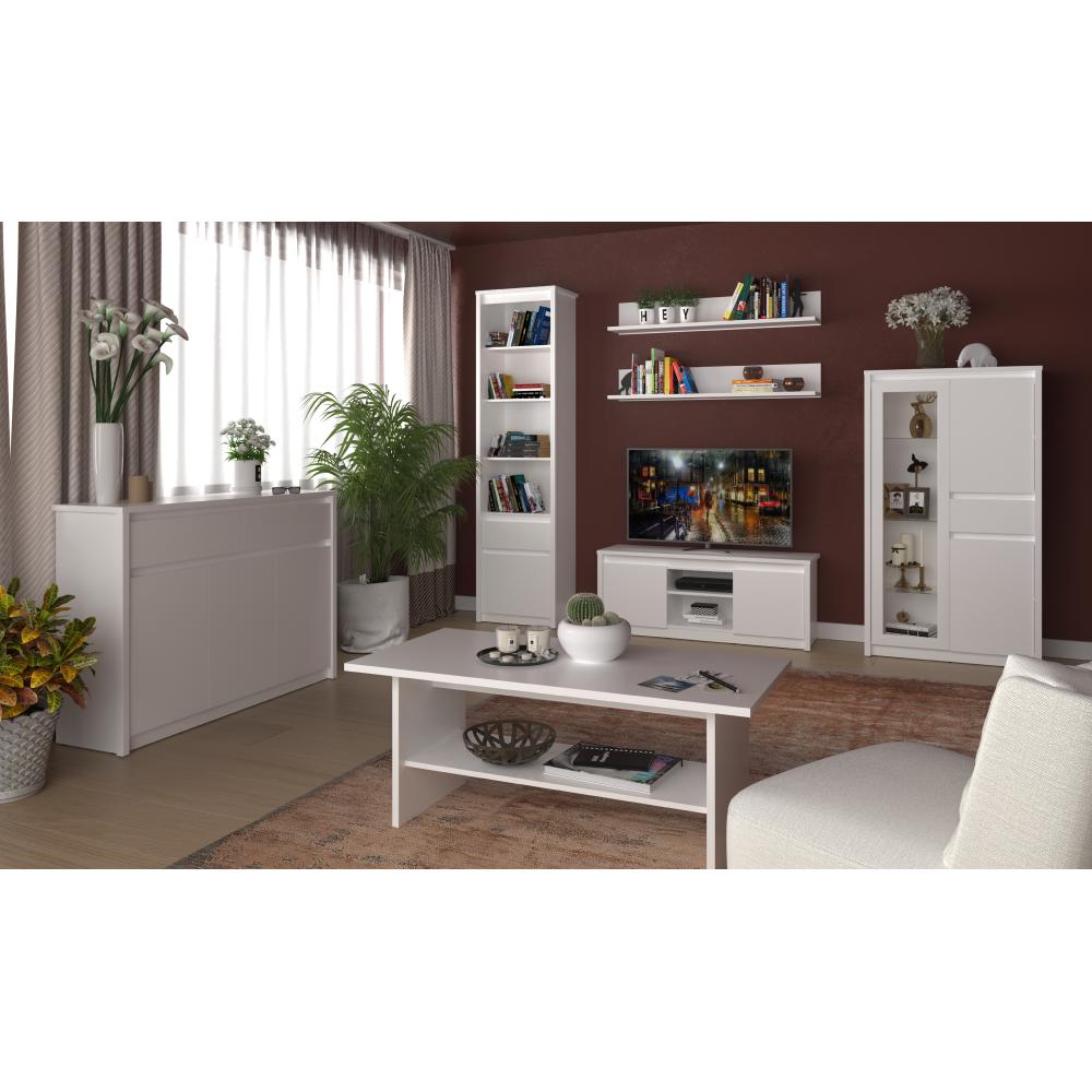 ERODIN fehér Tv szekrény