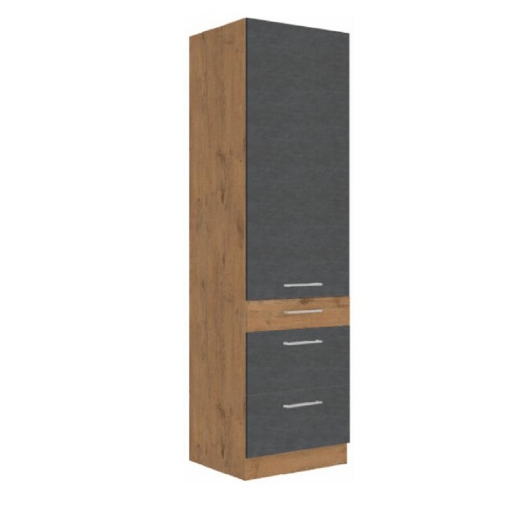 VEGA C szürke mdf álló konyhaszekrény 60cm