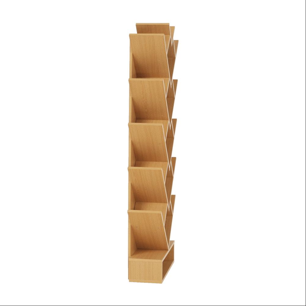 VEVEY barna mdf könyvespolc