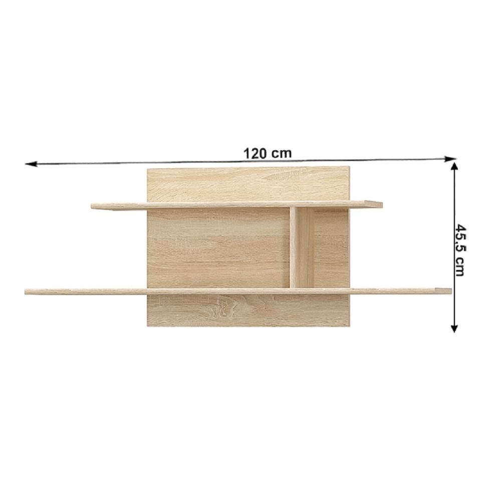 TEYO barna mdf polc