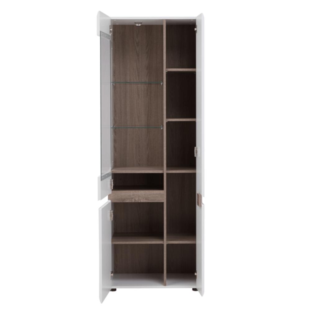 LYNATET II fehér mdf vitrin