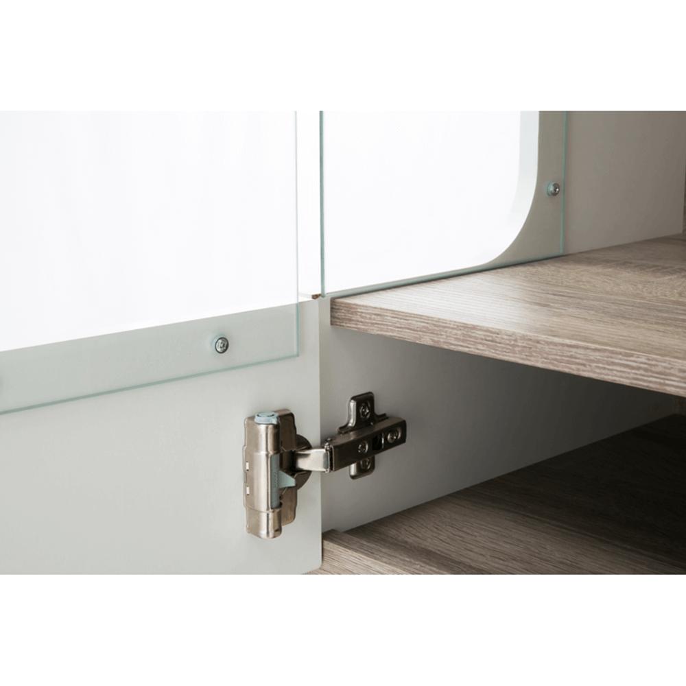 LYNATET II fehér mdf vitrin