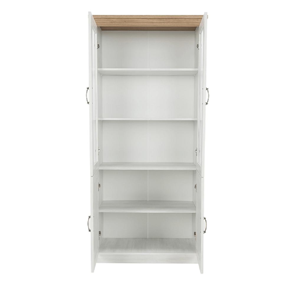 ROYAL III fehér mdf vitrin