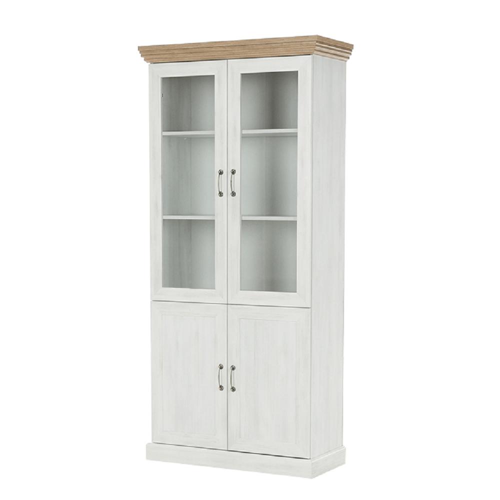 ROYAL III fehér mdf vitrin