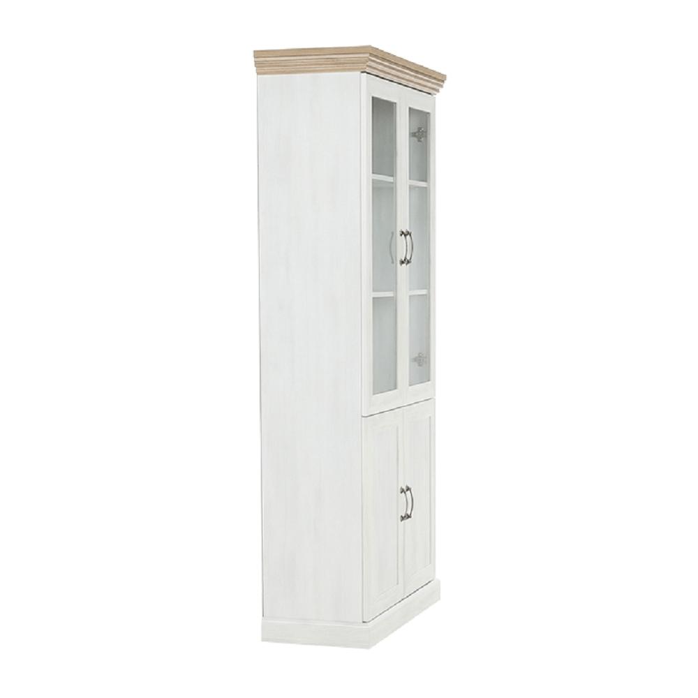 ROYAL III fehér mdf vitrin