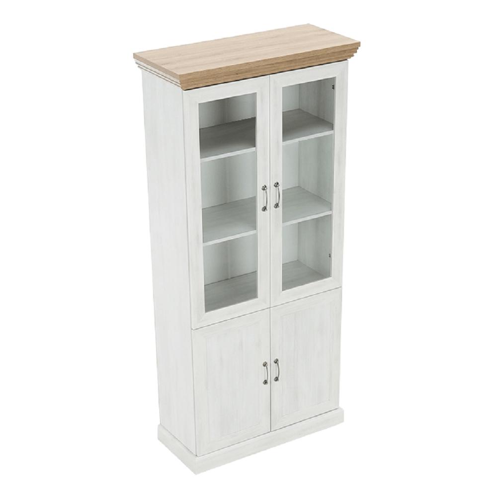 ROYAL III fehér mdf vitrin