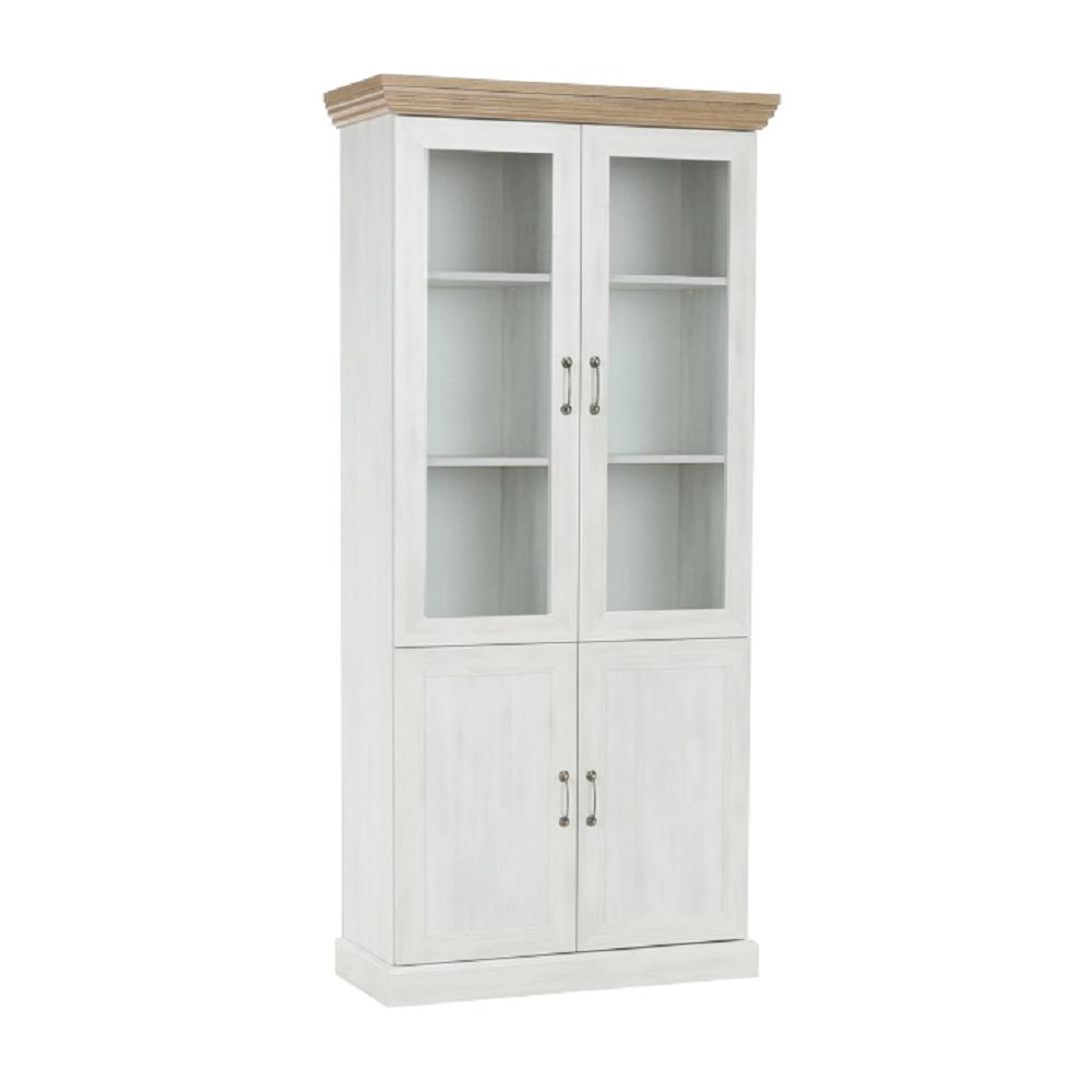 ROYAL III fehér mdf vitrin