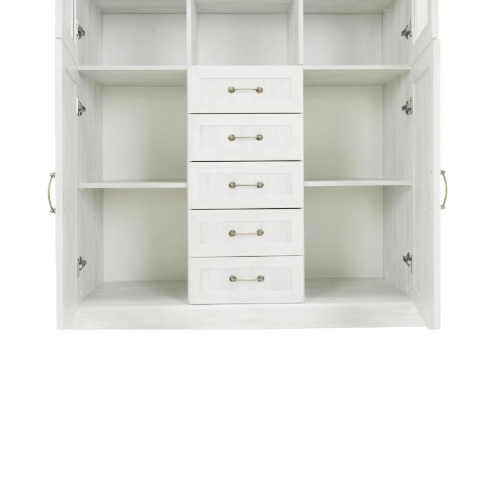 ROYAL II fehér mdf vitrin