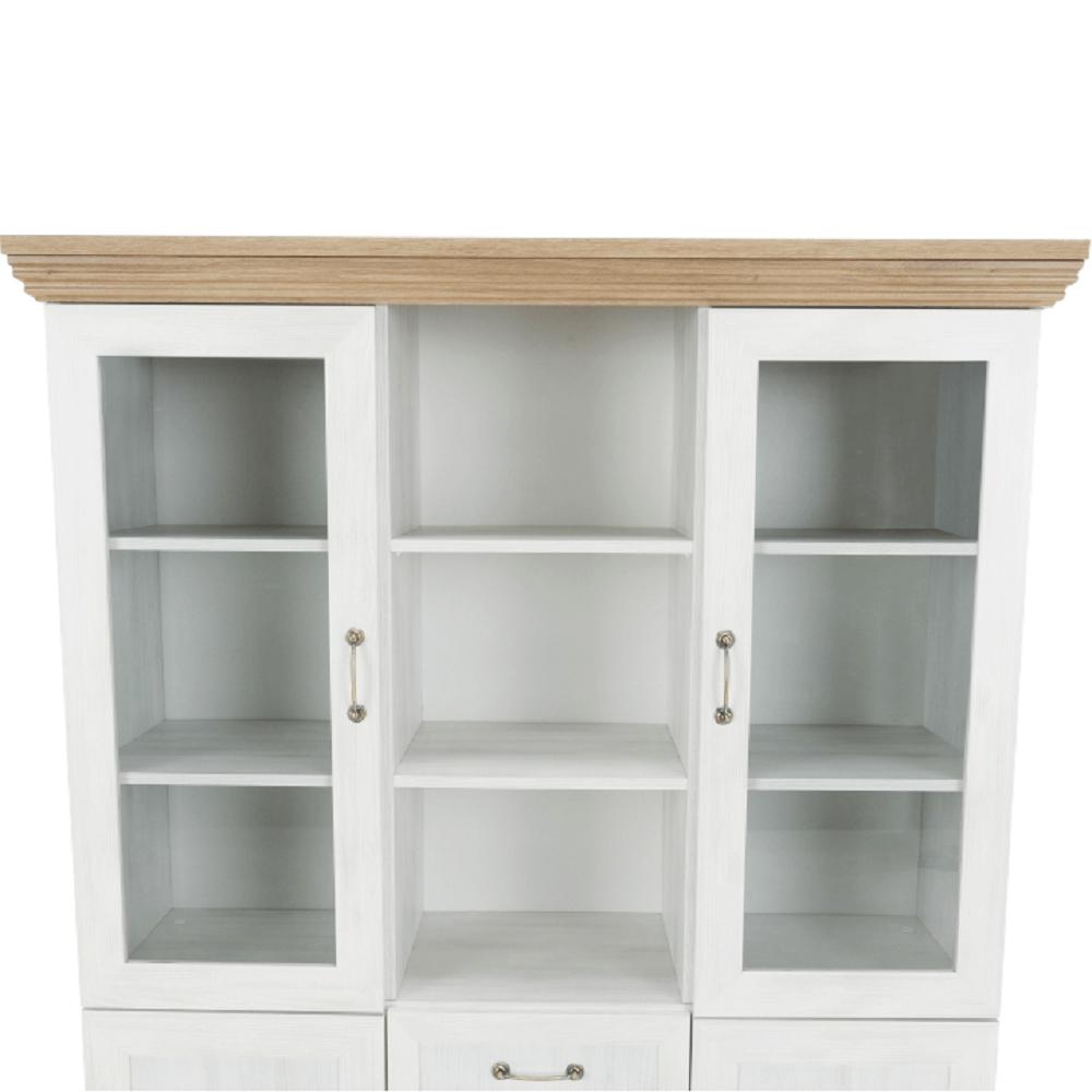 ROYAL II fehér mdf vitrin