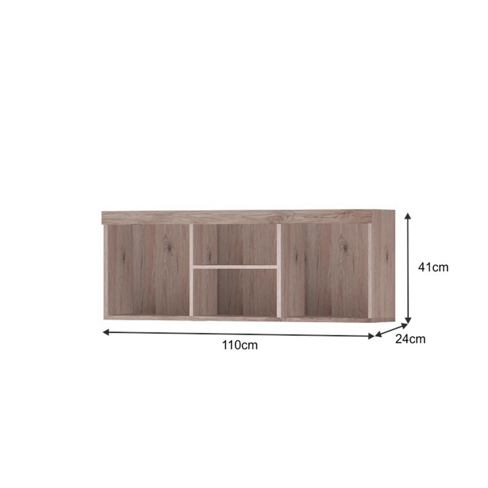 CHERIS barna mdf polc