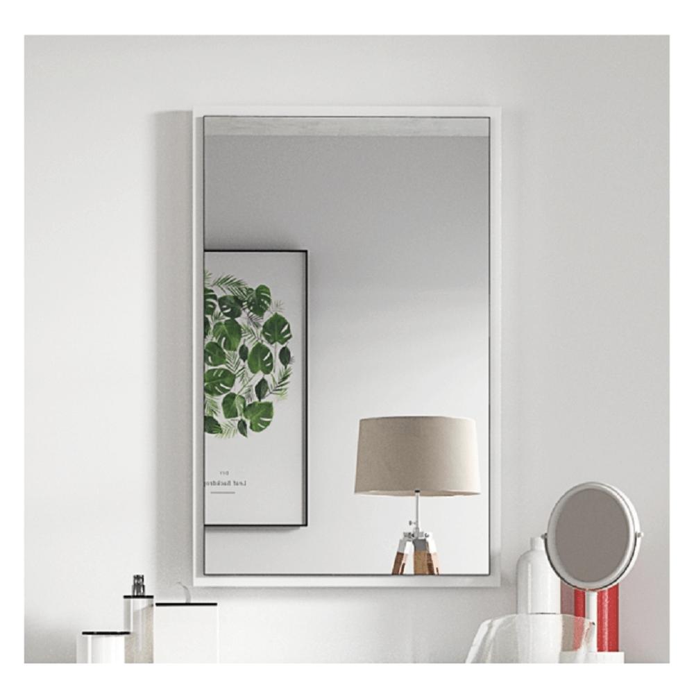 VIOLET fehér mdf falitükör