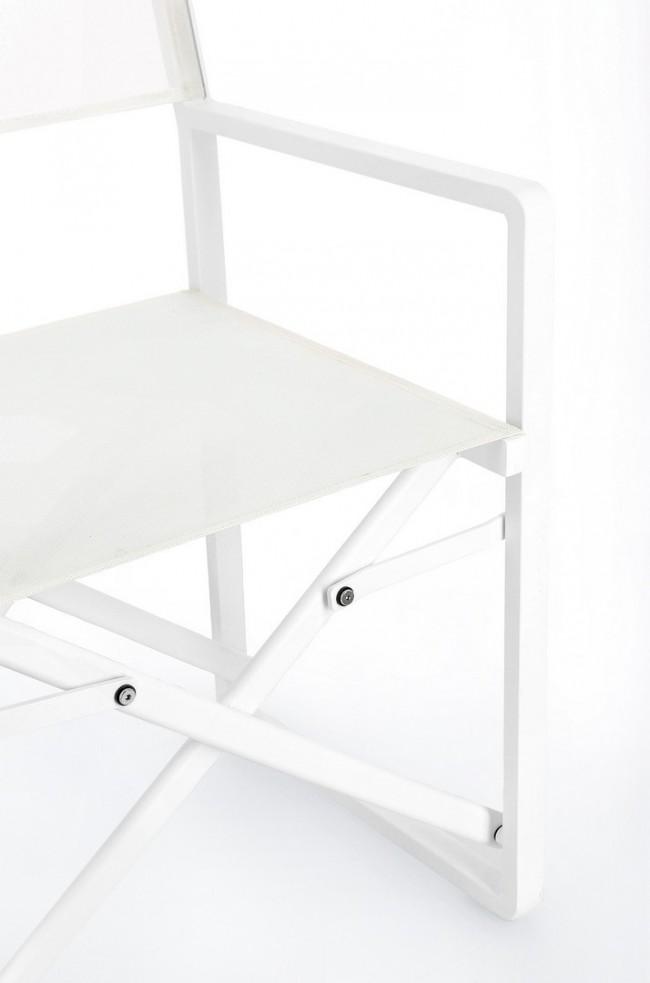KONNOR II fehér kerti szék