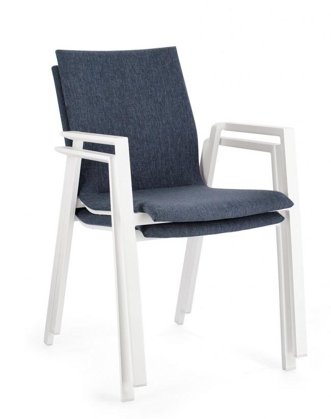 ODEON kék és fehér szék