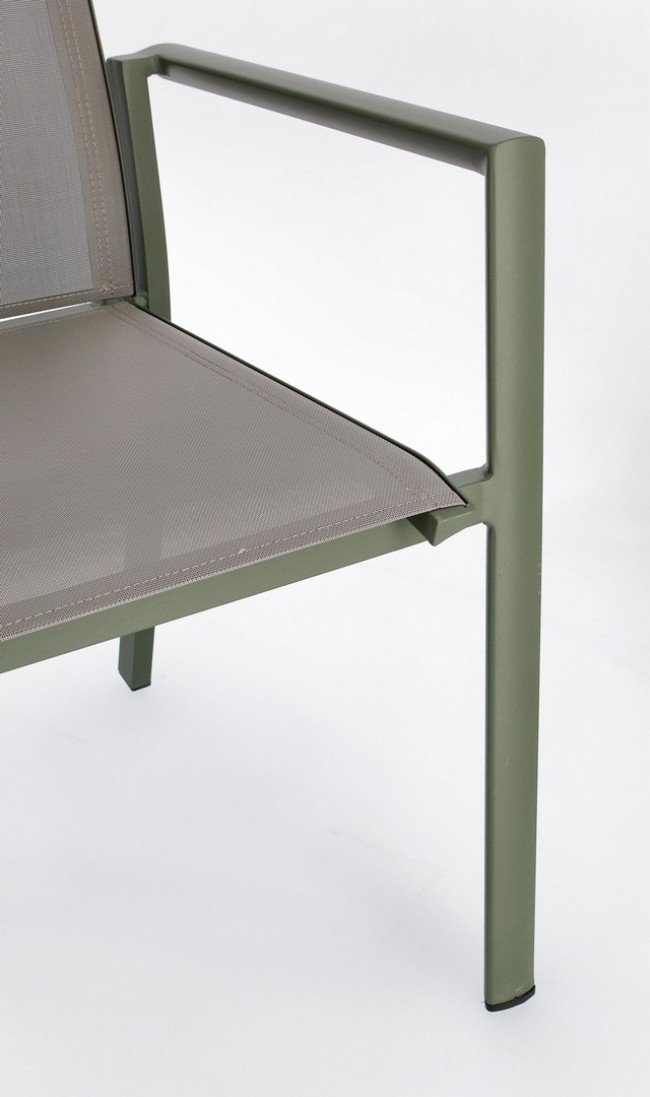 KONNOR II zöld és szürke szék