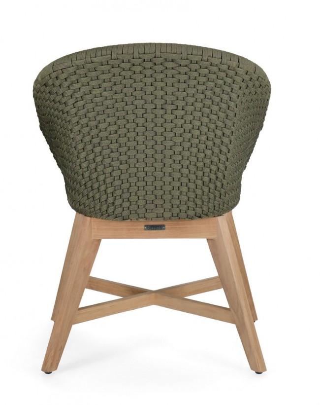 COACHELLA zöld kerti szék