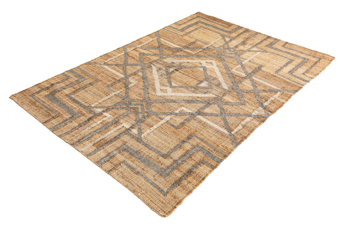 AZTEKA bézs gyapjú szőnyeg 230x160 cm