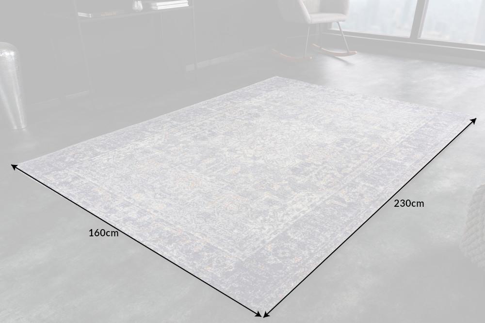 OLD MARRAKESH kék pamut zsenília szőnyeg 230x160 cm