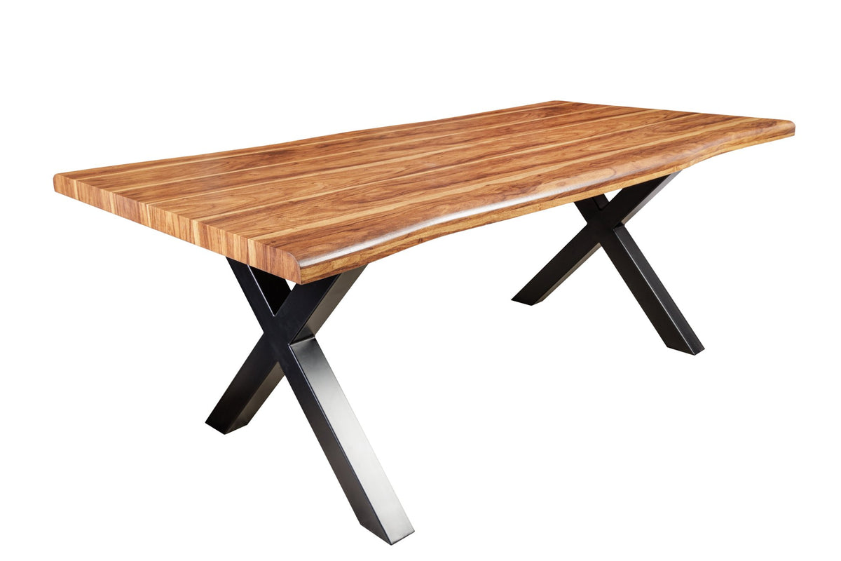 WILD dióbarna fa étkezőasztal 160 cm