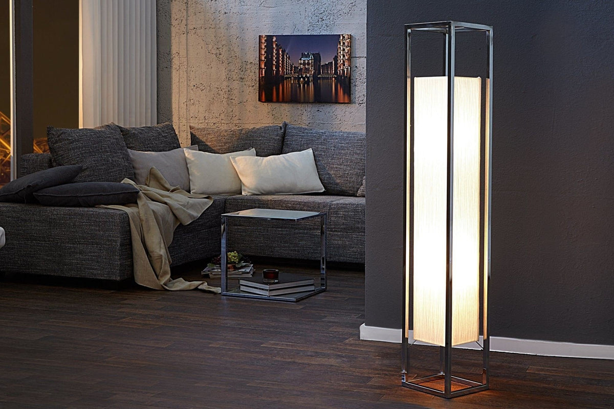 Állólámpa - AGAPUNE fehér állólámpa 120 cm