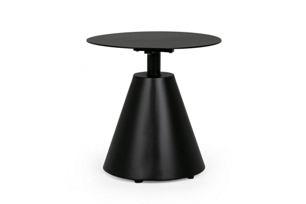 Kerti asztal - ALOHA fekete alumínium kerti asztal