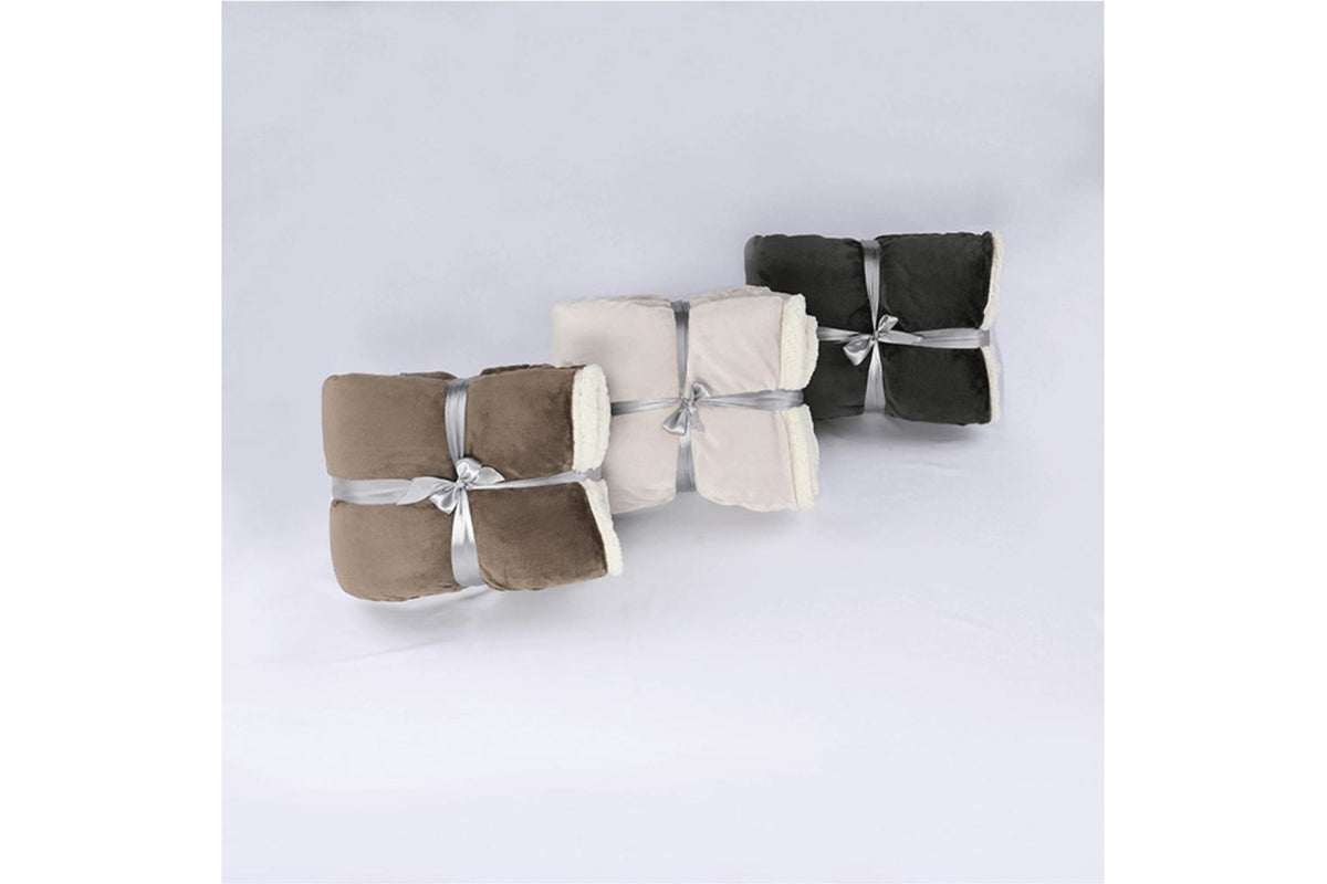 Takaró - ANKEA barna polyester takaró