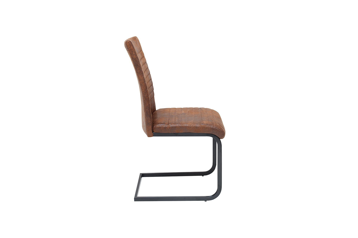 Szék - APARTMENT barna mikroszálas szék