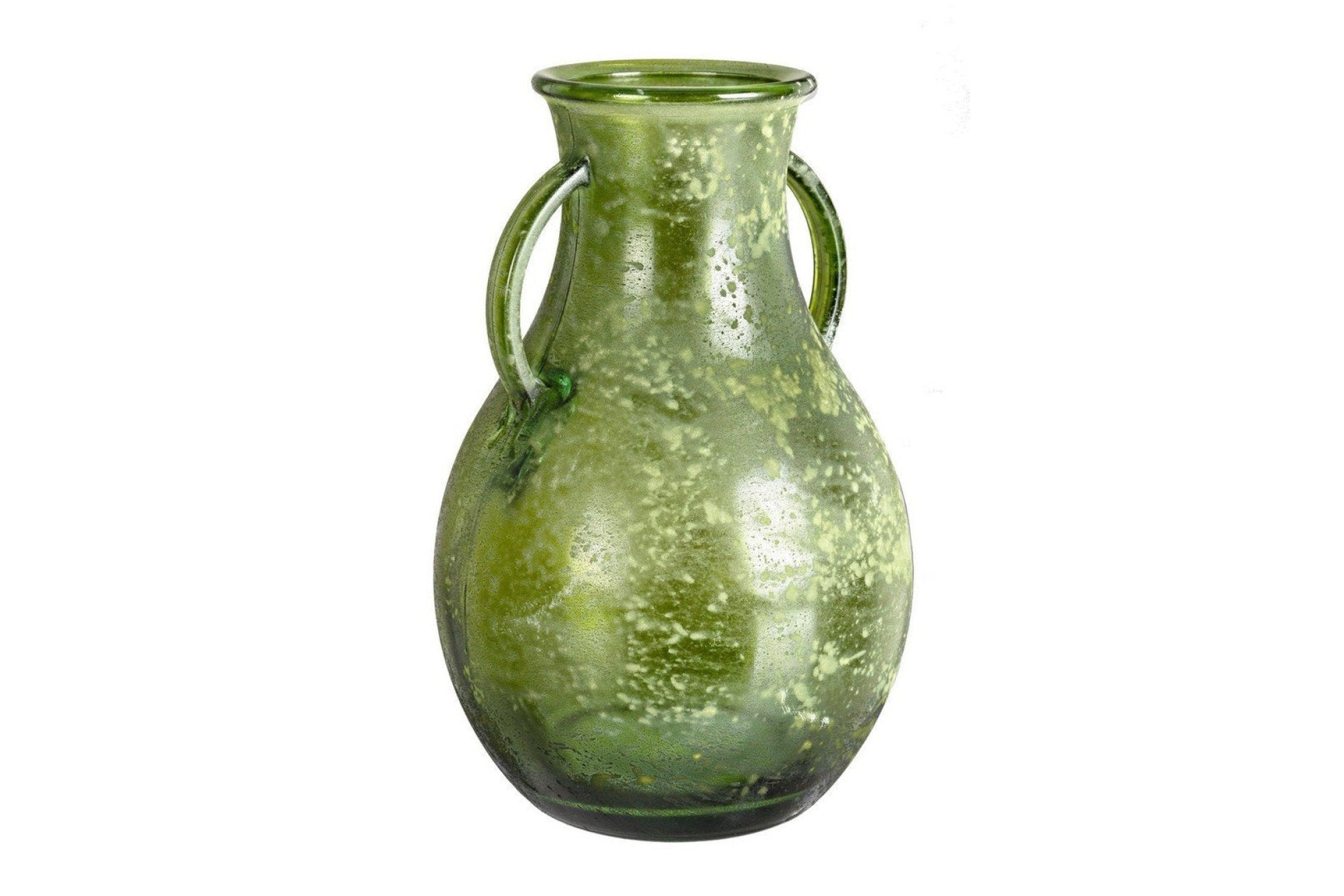 Váza - ARLEEN III zöld üveg váza